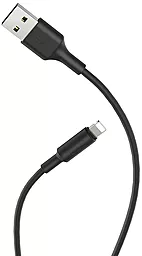 Кабель Hoco X25 Soarer Сharging USB-A - Lightning 10w 1м cable Black - миниатюра 2 Кабель Hoco X25 Soarer Сharging USB-A - Lightning 10w 1м cable Black - миниатюра 2