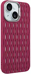 {"ru": "Чехол", "uk": "Чохол"} Case TPU Ribbio для Apple iPhone 15  Red