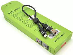 Кабель USB iKaku Xundian 5A 0.25M micro USB Cable Black