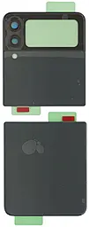 Задняя крышка корпуса Samsung Galaxy Z Flip 3 F711 со стеклом камеры, две части Original Green - фото Задняя крышка корпуса Samsung Galaxy Z Flip 3 F711 со стеклом камеры, две части Original Green