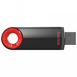 Флешка SanDisk 16 GB USB Cruzer Dial (SDCZ57-016G-B35) Black/Red - миниатюра 2