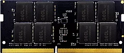Оперативна пам'ять для ноутбука Geil SoDIMM DDR4 4GB 2666MHz (GS44GB2666C19SC)