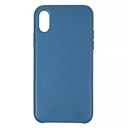 Чехол ArmorStandart Leather Case Apple iPhone XS Max Cape Cod Blue (OEM)