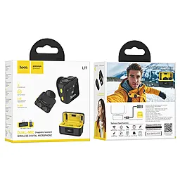 Петличный микрофон Hoco L17 Dual-mic - миниатюра 8 Петличный микрофон Hoco L17 Dual-mic - миниатюра 8