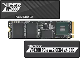 Накопичувач SSD Patriot Viper VP4300 2 TB M.2 2280 (VP4300-2TBM28H) - мініатюра 4