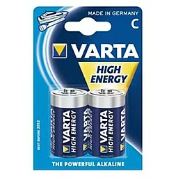 Батарейки Varta C (LR14) High Energy 2шт