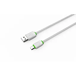 USB Кабель LDNio micro USB Cable White (LS06) - мініатюра 4