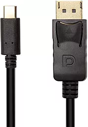 Видеокабель USB Type-C 3.1 Thunderbolt 3 - DisplayPort v1.1 4k 30hz 3m black (CA912544) PowerPlant