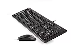 Комплект (клавиатура+мышка) A4Tech Black (KR-8572)
