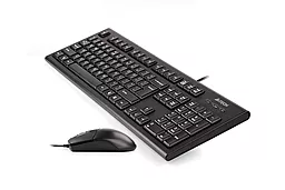 Комплект (клавиатура+мышка) A4Tech Black (KR-8572) - фото Комплект (клавиатура+мышка) A4Tech Black (KR-8572)