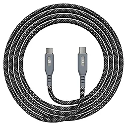 Кабель ArmorStandart AR18 Magnetic USB Type-C - Type-C 60w 3a 1м PD cable Black (ARM75513) - фото Кабель ArmorStandart AR18 Magnetic USB Type-C - Type-C 60w 3a 1м PD cable Black (ARM75513)