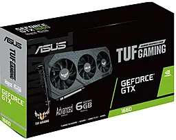 Видеокарта Asus GeForce GTX1660 6144Mb TUF3 Advanced GAMING (TUF3-GTX1660-A6G-GAMING) - миниатюра 8