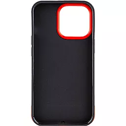 Чехол Epik TPU+PC Bichromatic для Apple iPhone 13 Pro (6.1") Black / Red - миниатюра 2