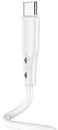 Кабель Borofone BX48 USB-A - Type-C 15w 3a 1м cable White - мініатюра 3 Кабель Borofone BX48 USB-A - Type-C 15w 3a 1м cable White - мініатюра 3