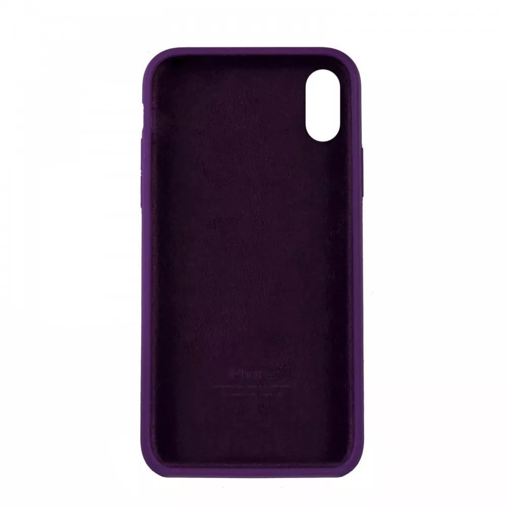 Чохол Silicone Case Full для Apple iPhone XR Grape - фото 2