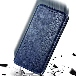 Чехол GETMAN Cubic (PU) для Samsung Galaxy A33 5G Синий - миниатюра 5