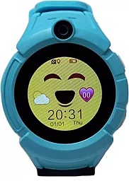 Смарт-часы UWatch Q610 Kid Wifi GPS Smart Watch Blue - миниатюра 3