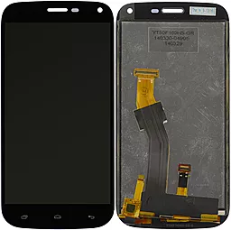 Дисплей Fly IQ458 EVO Tech 2 с тачскрином, Black - фото Дисплей Fly IQ458 EVO Tech 2 с тачскрином, Black