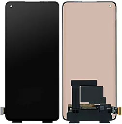 Дисплей OnePlus 9R (LE2100, LE2101) з тачскріном, оригінал, Black