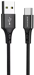 Кабель Borofone BX20 USB-A - Type-C 10w 2a 1м cable Black