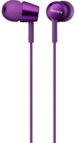 Наушники Sony MDR-EX150 Violet (MDREX150V.E) - фото 1