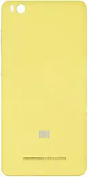Задняя крышка корпуса Xiaomi Mi 4c с боковыми кнопками, держателем SIM-карты Yellow - фото Задняя крышка корпуса Xiaomi Mi 4c с боковыми кнопками, держателем SIM-карты Yellow