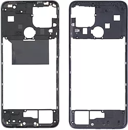 Рамка корпуса Oppo A15 / A15s / A35 Black