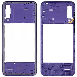 Рамка корпуса Samsung Galaxy A30S A307 Violet - фото Рамка корпуса Samsung Galaxy A30S A307 Violet