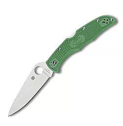 Нож Spyderco Endura 4 Flat Ground (C10FPGR) Зелёный