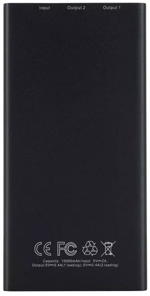 Повербанк Puridea S6 10000mAh Li-Pol Black - фото 5