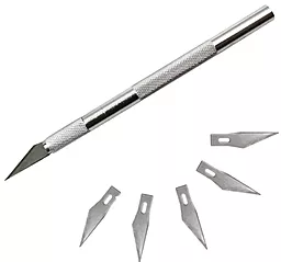 Скальпель WLXY 9309 (ручка, 6 лезвий) - миниатюра 4