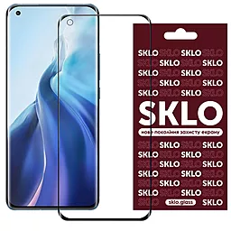 Защитное стекло SKLO 3D Full Glue Xiaomi Mi 11 Lite Black