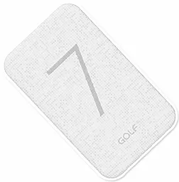 Повербанк GOLF G25 7000 mAh White - фото Повербанк GOLF G25 7000 mAh White