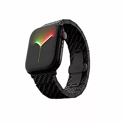 Ремінець для годинника Switcheasy Carbon Fiber Band для Apple Watch 42/44/45/49mm Black (MAW245035BK22) 
