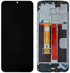 Дисплей Oppo A9 2020, A11x з тачскріном і рамкою, Black