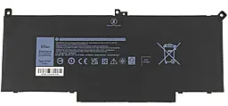 Аккумулятор для ноутбука Dell Latitude 7280, 7380, 7480, E7280, E7380, E7480 / F3YGT 7.6V 7200mAh Black - фото Аккумулятор для ноутбука Dell Latitude 7280, 7380, 7480, E7280, E7380, E7480 / F3YGT 7.6V 7200mAh Black