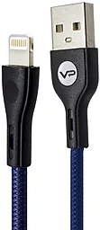 USB Кабель Veron LV-01 Nylon Lightning Cable Dark Blue