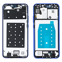 Рамка для дисплея Huawei P Smart Plus / Nova 3 / Nova 3i Original Blue - фото Рамка для дисплея Huawei P Smart Plus / Nova 3 / Nova 3i Original Blue