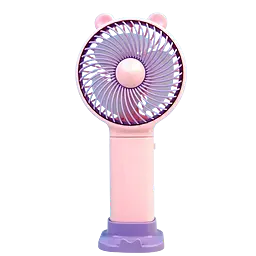 Портативный вентилятор NICHOSI YM88153 Mini с аккумулятором Pink - фото Портативный вентилятор NICHOSI YM88153 Mini с аккумулятором Pink