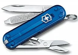 Мультитул Victorinox Classic SD Transparent Deep Ocean (0.6223.T2G) - фото Мультитул Victorinox Classic SD Transparent Deep Ocean (0.6223.T2G)
