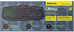 Клавиатура Defender Ultra HB-330L RU Black (45330) - миниатюра 3