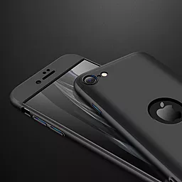 Чехол 1TOUCH GKK LikGus 360 градусов (opp) для Apple iPhone SE (2020) Черный - миниатюра 2