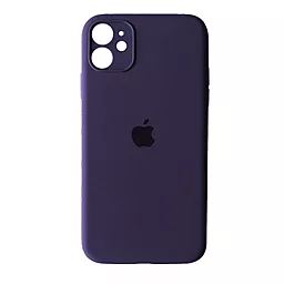 {"ru": "Чехол", "uk": "Чохол"} Silicone Case Full Camera for Apple iPhone 11 New Purple