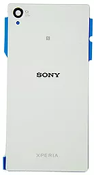 Задняя крышка корпуса Sony Xperia Z1 C6902 L39h / C6903 со стеклом камеры White