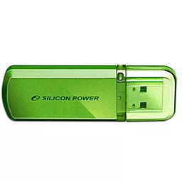 Флешка Silicon Power 64GB USB Helios 101 (SP064GBUF2101V1N) Green