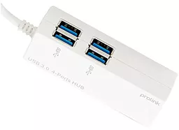 USB Type-C хаб Prolink MP421 White - миниатюра 2