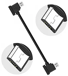 Кабель USB Goojodoq 0.15m micro USB - micro USB for DJI Mavic 2 Pro/Pro/Platinum/Air/Mini/Mini SE/Zoom Black (32866812366P15MM) - фото Кабель USB Goojodoq 0.15m micro USB - micro USB for DJI Mavic 2 Pro/Pro/Platinum/Air/Mini/Mini SE/Zoom Black (32866812366P15MM)