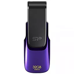 Флешка Silicon Power 32Gb Blaze B31 Purple USB 3.0 (SP032GBUF3B31V1U) - фото Флешка Silicon Power 32Gb Blaze B31 Purple USB 3.0 (SP032GBUF3B31V1U)