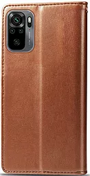 Чехол GETMAN Gallant Xiaomi Redmi Note 10, Note 10s, Poco M5s Brown