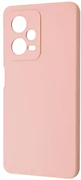 Чохол Wave Full Silicone Cover для Xiaomi Redmi Note 12 Pro 5G Pink Sand